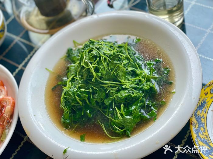 梦缘水乡·湖景餐厅时令野菜图片
