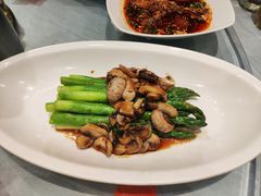 芦笋炒口蘑-京味斋·北京烤鸭(北京南站洋桥店)