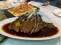 罾蹦鲤鱼-大眼锅贴水饺(河东店)