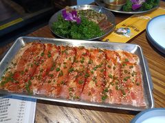 -明洞阿姨·韩式酱蟹烤肉·创意料理(三元桥店)