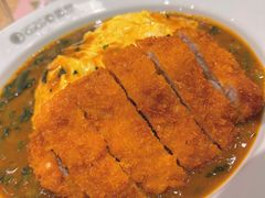 炸鸡块咖喱蛋包饭-COCO壱番屋(北京平安国际金融中心店)