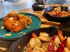 橄榄油煎虾-小满Grainkitchen(滨江商业广场店)