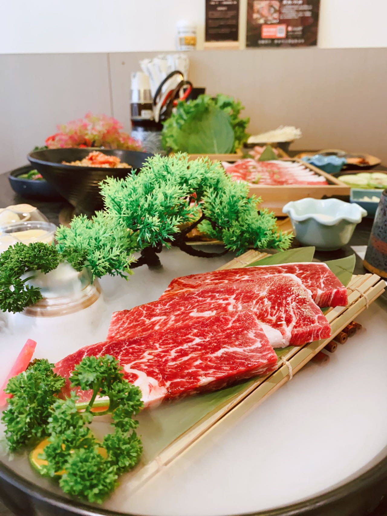 摆盘很漂亮的烤肉店