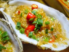 蒜蓉亚特兰蒂斯生蚝-风与炭BBQ户外火锅烧烤(成都群光君悦酒店)