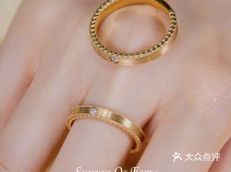 成都对戒看到这款对戒，我想找个对象了