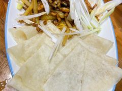 京酱肉丝-晚归月亮湾私家菜(临邑路店)
