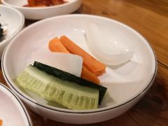 蔬菜蘸酱-长寿参鸡汤(朝韩风情街店)