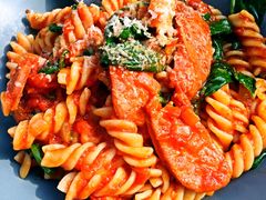 菠菜香肠意面-VESH COFFEE(定西路店)