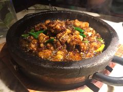 酱爆石锅蛙-绿茶餐厅(乐峰广场店)