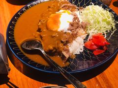温泉蛋牛肉咖喱饭-醉虎传(南锣鼓巷店)