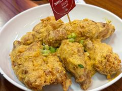 咸蛋黄鸡翅-谢记上海大排档(长寿路店)