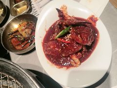 -草家酱蟹炭火烤肉店(珲春南路一店)