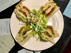 鸡肉三明治-爱上层楼咖啡馆(为公桥店)