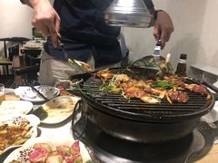 -燚店·铁板鱼蛙·烤肉·烤串(北新桥店)