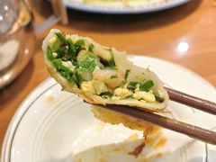 虾仁素三鲜-春水锅贴·传统鲁菜(大明湖店)