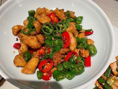 鲜椒麻鸡块-天厨妙香素食餐厅(清华店)