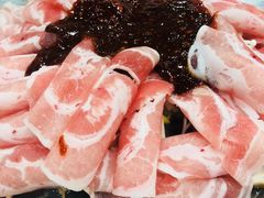 五花肉肥牛三吃锅-韩食汇