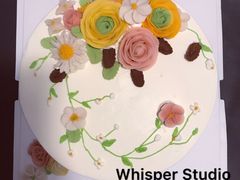 韩式裱花蛋糕-Whisper studio薇语花艺烘焙工作室