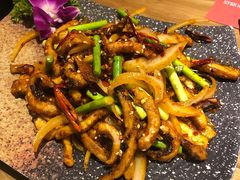 麻辣鱿鱼-冰川延边料理·炭烤串(原小木屋店)