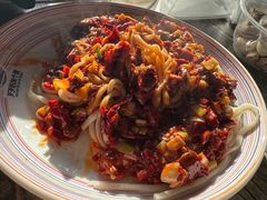 -歹歹的加个面过油肉拌面