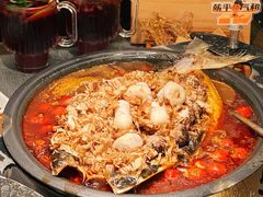 -探鱼·鲜青椒爽麻烤鱼(朝阳悠唐广场店)
