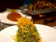 巧拌豆苗-四季民福烤鸭店(王府井灯市口店)