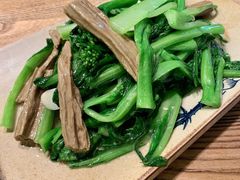 黑腐竹菜心-水煮三国·川鲁江湖菜(香山店)