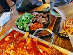 烤五花肉-包装马车·韩国料理·포장마차