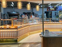 面包甜点陈列柜-木子木水日式烫面包(世界城光谷店)