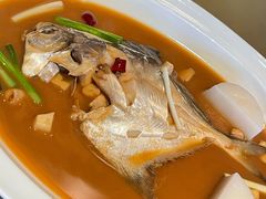 鲳鱼烧年糕-新荣记(新源南路店)