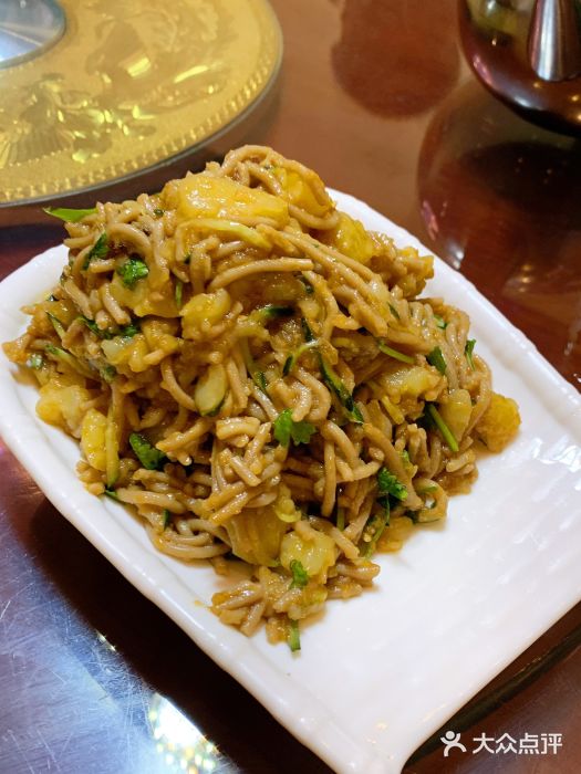 牧人嘎查蒙餐(富强路店)凉拌莜面图片