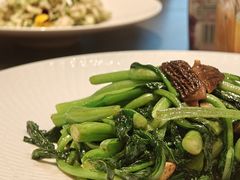 羊肚菌炒菜心-四世同堂·京菜·烤鸭(双井店)