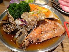 -明洞阿姨·韩式酱蟹烤肉·创意料理(三元桥店)