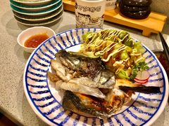 盐烧三文鱼头-万岁寿司(芳村店)