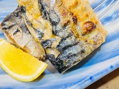 炭烤青花鱼-平川日本料理