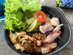 -蝶豆花蓝面条