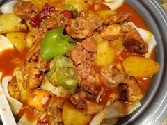 沙湾大盘鸡-耶里夏丽新疆餐厅(百联中环购物广场店)