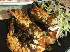 豉油皇煎大虎虾-喜记避风塘炒辣蟹(旗舰店)