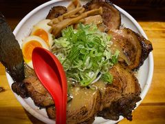 三倍叉烧白龙面-老龙亭拉面店