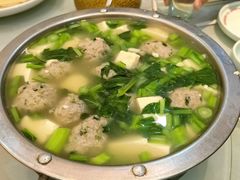 香菜丸子豆腐汤-粥旺府(月环里店)