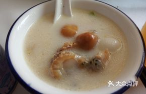 Mushroom Seafood Soup