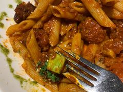 炸肉丸番茄汁通心粉-Gray Whale 灰鲸餐厅(北美N1店)