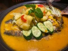 -探鱼·鲜青椒爽麻烤鱼(天河优托邦店)