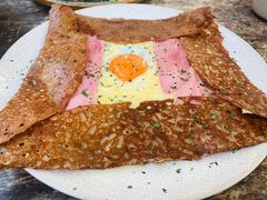 巴黎火腿鸡蛋芝士蘑菇可丽饼-RAC BAR(安福路店)