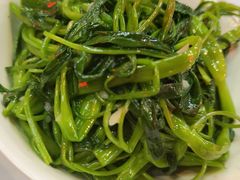 空心菜梗子炒油渣-老长沙龙虾馆(罗湖店)