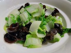 奶白菜炒木耳-大鸭梨烤鸭(望京店)