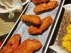 蒜香鸡翅中-荣鹏风味烀饼(万达广场店)