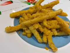 咸蛋黄焗藕条-沪华海鲜大酒楼(南汇店)