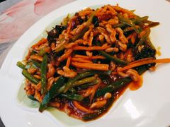 鱼香肉丝-一盏明灯全素斋(殊像寺店)