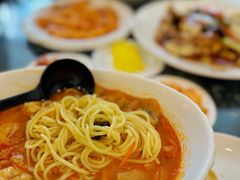 海鲜辣汤面-桃园中华料理炸酱面(燕儿岛路店)